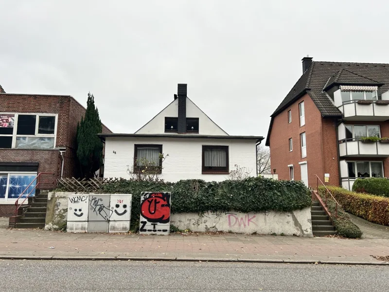 Außenansicht - Haus kaufen in Hamburg - Ihr Bauprojekt in Hamburg-Billstedt