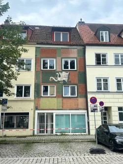 Außenansicht - Haus kaufen in Kempten - ALTSTADTFLAIR- WOHN UND GESCHÄFTSHAUS IM HERZEN VON KEMPTEN