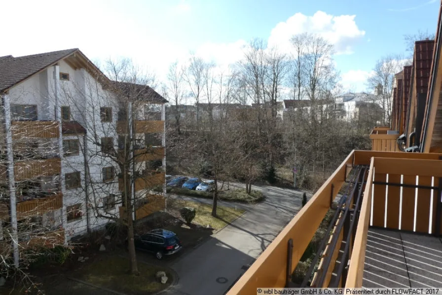 Balkon - Blick nach Süd-Westen