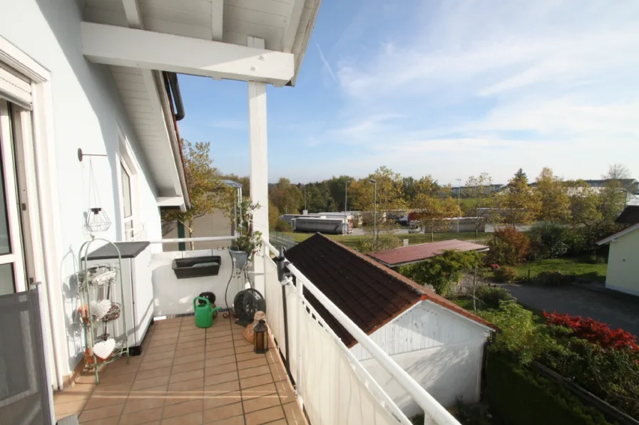 Balkon mit Ausblick