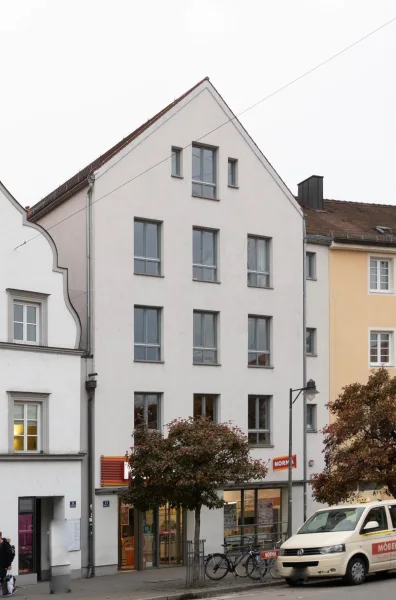 Außenansicht - Büro/Praxis mieten in Ingolstadt - Schöne Bürofläche in der Altstadt mit TG-Stellplatz