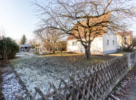 Außenansicht - Grundstück kaufen in Manching - Bauplatz für drei Reihenhäuser oder Mehrfamilienhaus in Manching mit guter Anbindung nach Ingolstadt