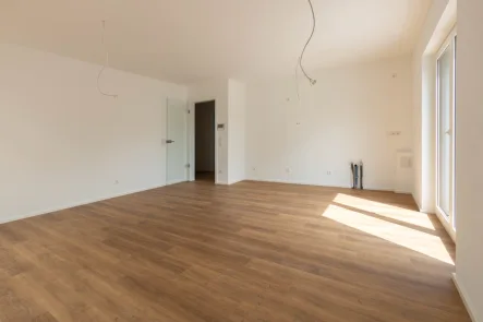 Küchenebreich Whng 9 - Wohnung kaufen in Ingolstadt - Erstbezug im Neubau! 2-Zimmer-Dachgeschosswohnung mit Südbalkon. Im ruhigen Ingolstädter Süden.