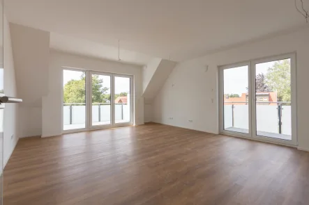 Wohnküche Whng 7 - Wohnung kaufen in Ingolstadt - 2-Zimmer-Dachgeschosswohnung im Neubau