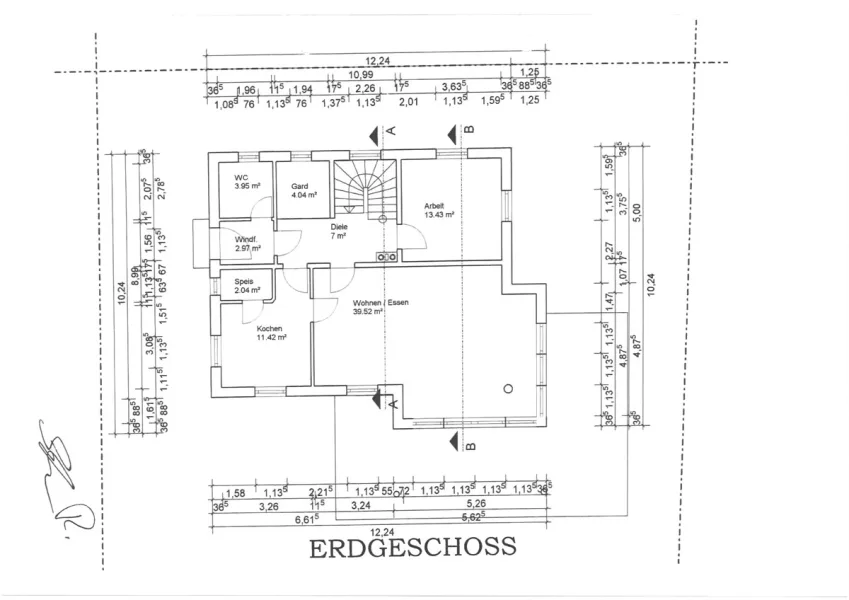 Grundriss Erdgeschoss