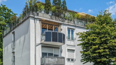 Außenansicht - Balkon - Wohnung kaufen in Ingolstadt - 3-Zimmer-Wohnung mit Balkon in zentraler Lage