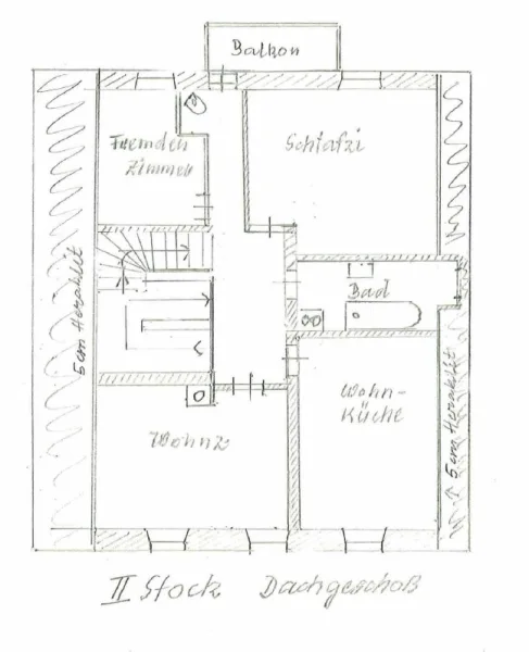 Grundriss 2. Obergeschoss