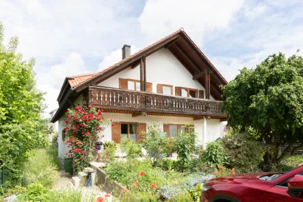 Außenansicht Haus - Wohnung mieten in Ingolstadt - 3-Zimmer-Wohnung mit Balkon nähe Hauptbahnhof