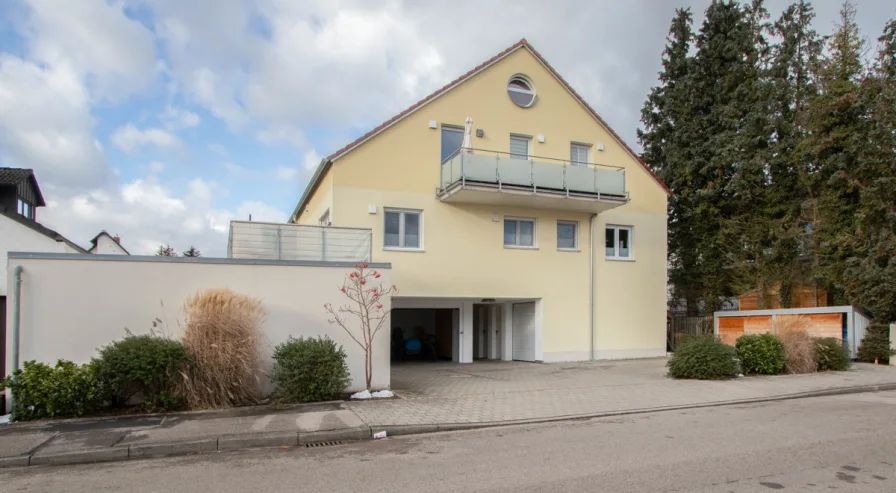 Außenansicht  - Wohnung mieten in Ingolstadt / Unsernherrn - Moderne Maisonette-Dachgeschosswohnung in Ingolstadt Süd