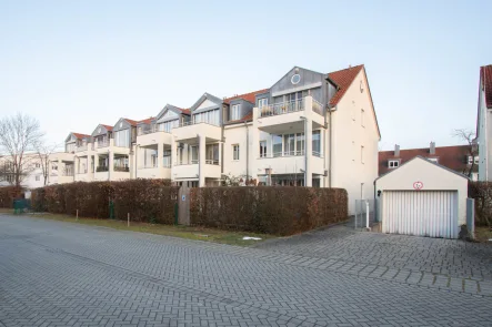 Außenansicht - Wohnung kaufen in Ingolstadt - Gepflegte 2-Zimmer-Wohnung nähe Klinikum