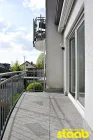 Südbalkon mit Markise!