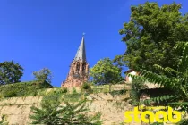 mit Blick auf die Stiftskirche!