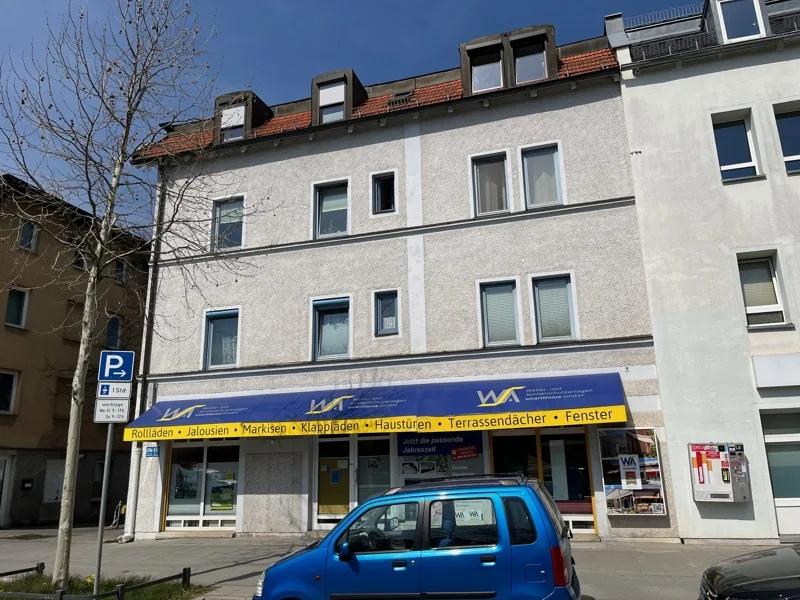 Aussenansicht - Haus kaufen in München / Pasing - Für Privatanleger: Zwei Wohn- und Geschäftshäuser in München-Pasing, Nähe Westbad