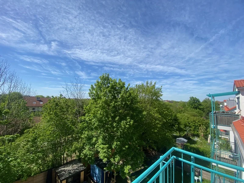 Ausblick Balkon Norden