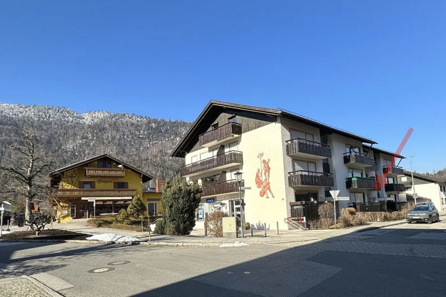 Aushang 1 - Wohnung kaufen in Oberau - Provisionsfreie Kapitalanlage !!1-Zimmer Apartment mit Bergblick in zentraler aber ruhiger Lage