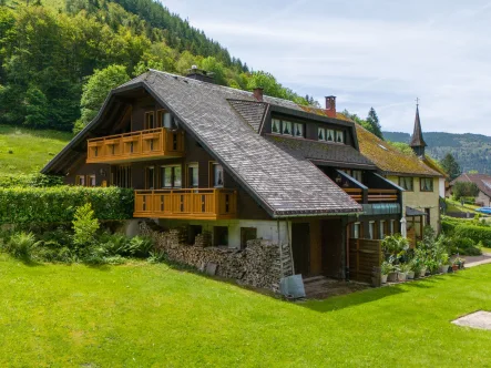  - Haus kaufen in Todtnau - Großzügiges Zweifamilienhaus mit Blick ins Grüne