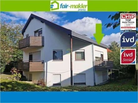 Gebäudeansicht - Wohnung kaufen in Reutlingen - FAIR-Makler: Kapitalanleger aufgepasst: Wohnung in ruhiger und begehrter Lage
