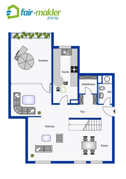 Grundriss 1. Ebene