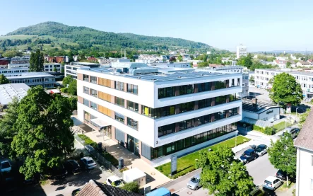 Hausansicht - Büro/Praxis mieten in Freiburg - Nachhaltig und flexibel konzipierte Neubau-Bürofläche