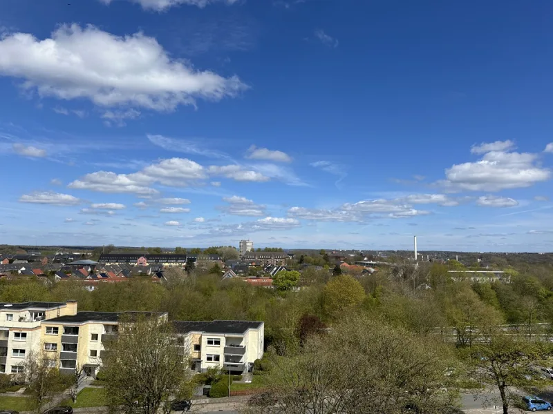 Ausblick nach Osten - Wohnung kaufen in Harrislee - Harrislee! Eigentumswohnung mit Weitblick bis zur Förde!