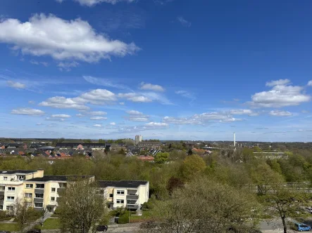 Ausblick nach Osten - Wohnung kaufen in Harrislee - Harrislee! Eigentumswohnung mit Weitblick bis zur Förde!