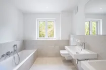 Modernes Tageslicht-Bad