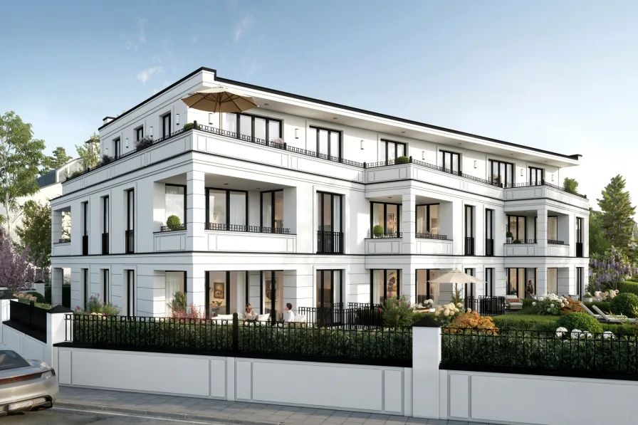 Modern interpretierte Historie - Wohnung kaufen in München - Clever geplant mit Gäste- & Relax-Flächen