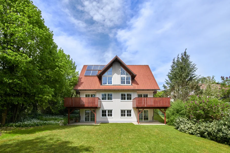 Bezugsfertige Doppelhaushälfte - Haus kaufen in Schondorf am Ammersee - Einzeln oder als Doppelhaus: Zwei benachbarte Haushälften in idyllischer Lage