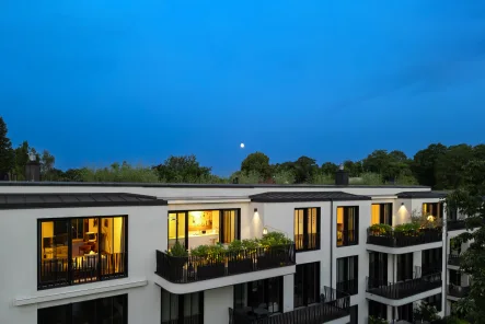 Highend-Objekt in Bogenhausen  - Wohnung kaufen in München - Hochkarätiges 300 m² Penthouse: Lichterfülltes Wohnen mit großen Dachterrassen und herrlichem Ausblick