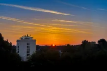 Blick auf das Penthouse von Süd-West