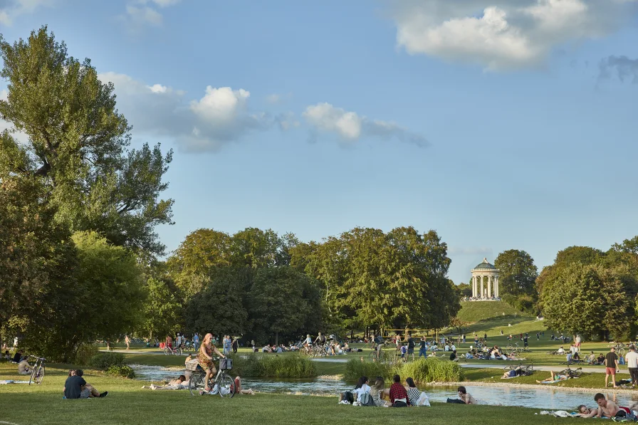 Nur wenige Gehminuten entfernt vom Englischen Garten