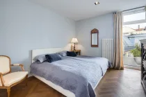 Gästezimmer mit Balkon