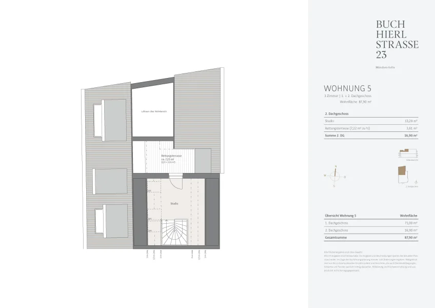 Grundriss 2.Dachgeschoss