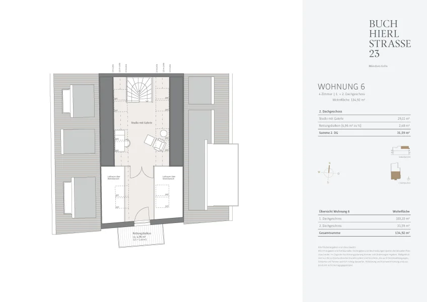 Grundriss 2.Dachgeschoss