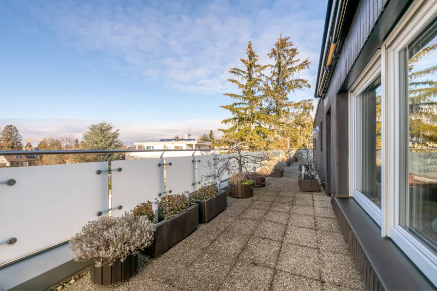 Beeindruckende Dachterrasse