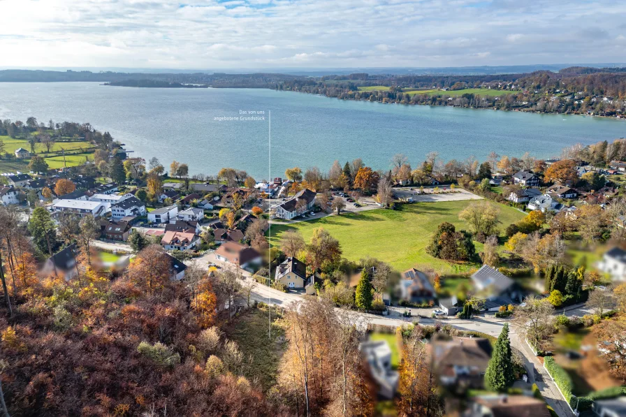 Baugrundstück in Seenähe