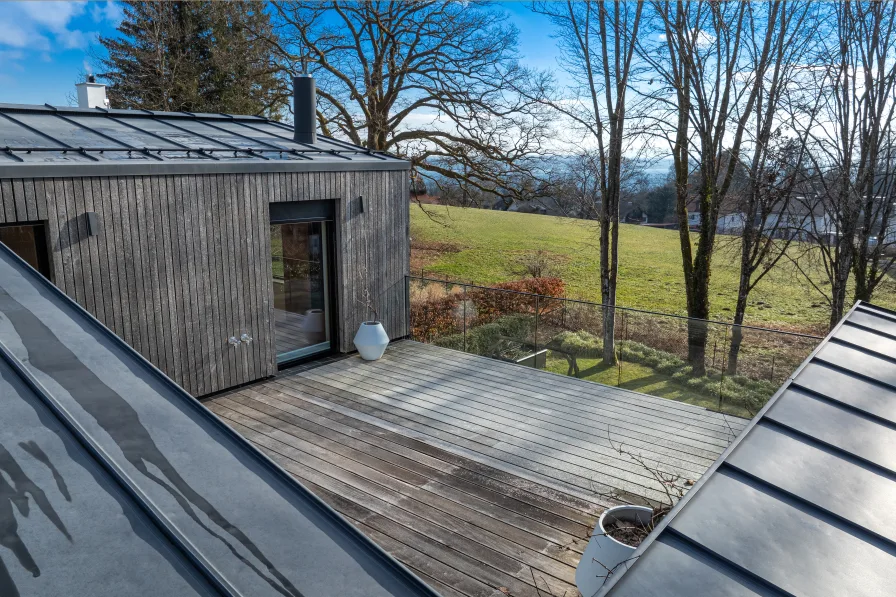 Dachterrasse mit Panoramablick