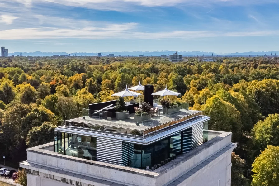 Penthouse: 360°-Panoramablick