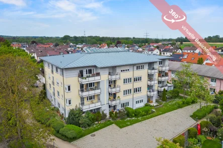 Titelbild - Wohnung kaufen in Vöhringen - Vermietete 3-Zimmer-Wohnung im betreuten Wohnen in zentraler Lage