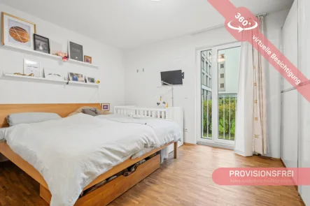 Titelbild_Schlafen - Wohnung kaufen in Ulm - Hochwertig ausgestattete 4-Zimmer-Erdgeschosswohnung mit zeitgemäßer Energieeffizienz in Ulm