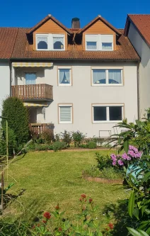 Außenansicht - Haus kaufen in Memmelsdorf - Zweifamilienwohnhaus in Memmelsdorf - OT Lichteneiche