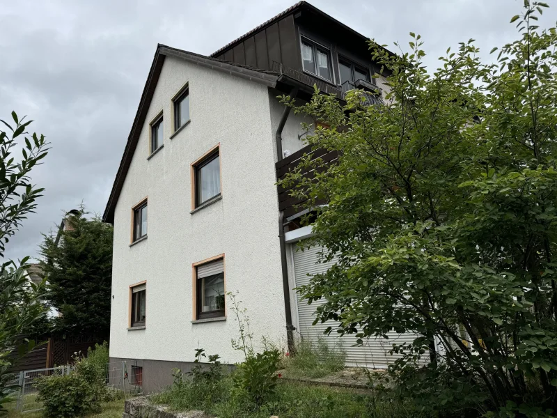 Außenansicht - Haus kaufen in Bamberg - 3-Familienwohnhaus mit großem Garten in BA Nähe Hauptsmoorwald