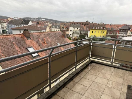 Balkon - Wohnung mieten in Bamberg - BA-Nähe Zentrum:  Sonnige 3-Zimmer-Wohnung mit Balkon