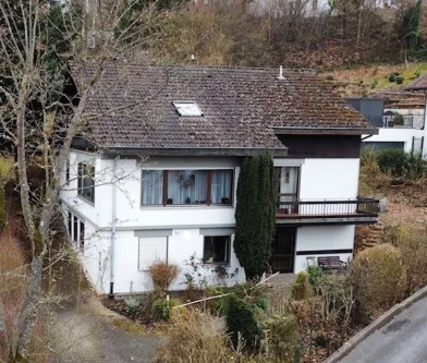 Außenansicht_ - Haus kaufen in Bamberg - Natur pur:  Freistehendes Einfamilienhaus mit Baugrundstück in BA -  Bug