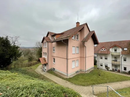 Ansicht Haustür - Wohnung mieten in Bad Sooden-Allendorf - ruhiges Domizil am Ortsrand