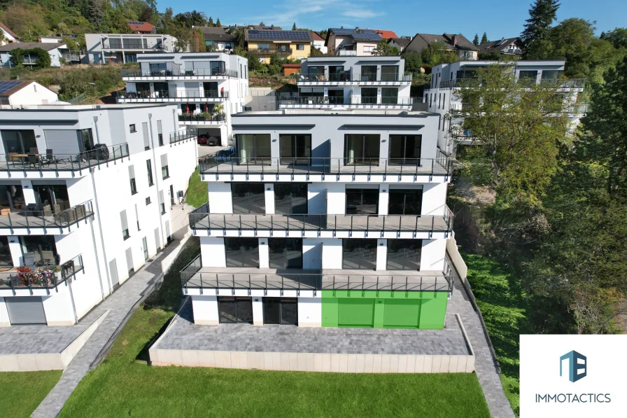 EG Wohnung rechts - Wohnung kaufen in Bad Sobernheim - Neubau Erdgeschosswohnung in Bad Sobernheim TOP LAGE - Wohnpark Naheblick