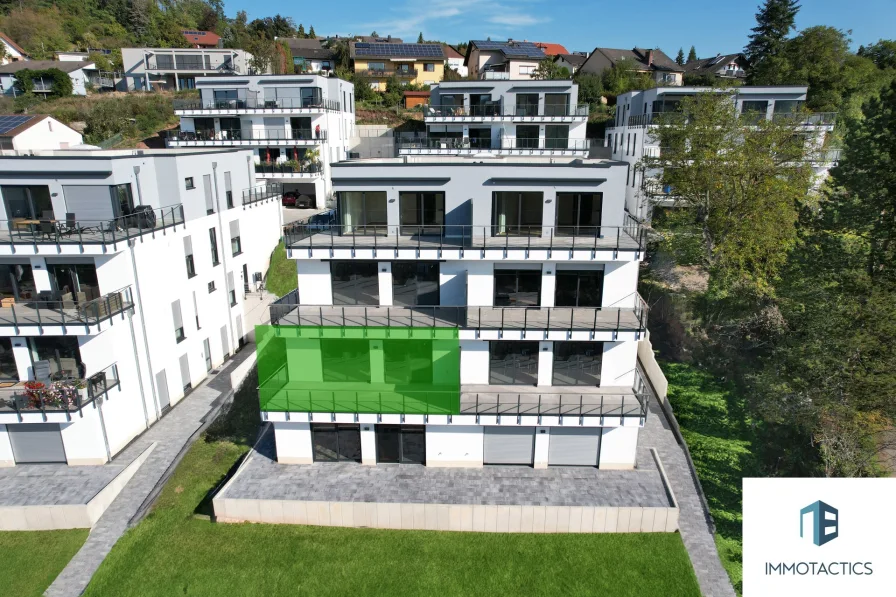 1. Etage Wohnung links - Wohnung kaufen in Bad Sobernheim - Wunderschöne Neubauwohnung in bester Lage von Bad Sobernheim