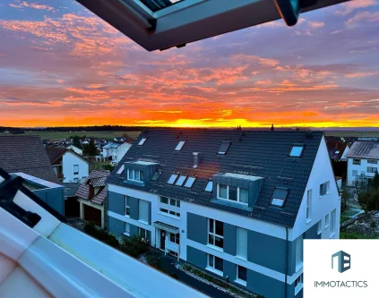 Ausblick - Wohnung kaufen in Deckenpfronn - Charmante 4-Zimmer-Maisonettewohnung mit Hochwertiger Ausstattung - Baujahr 2020 - PROVISIONSFREI