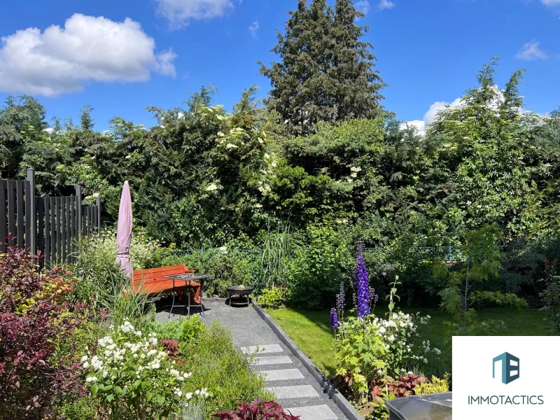 Sitz Ecke im Garten