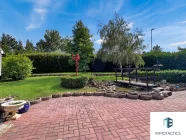 Terrasse mit Gartenblick